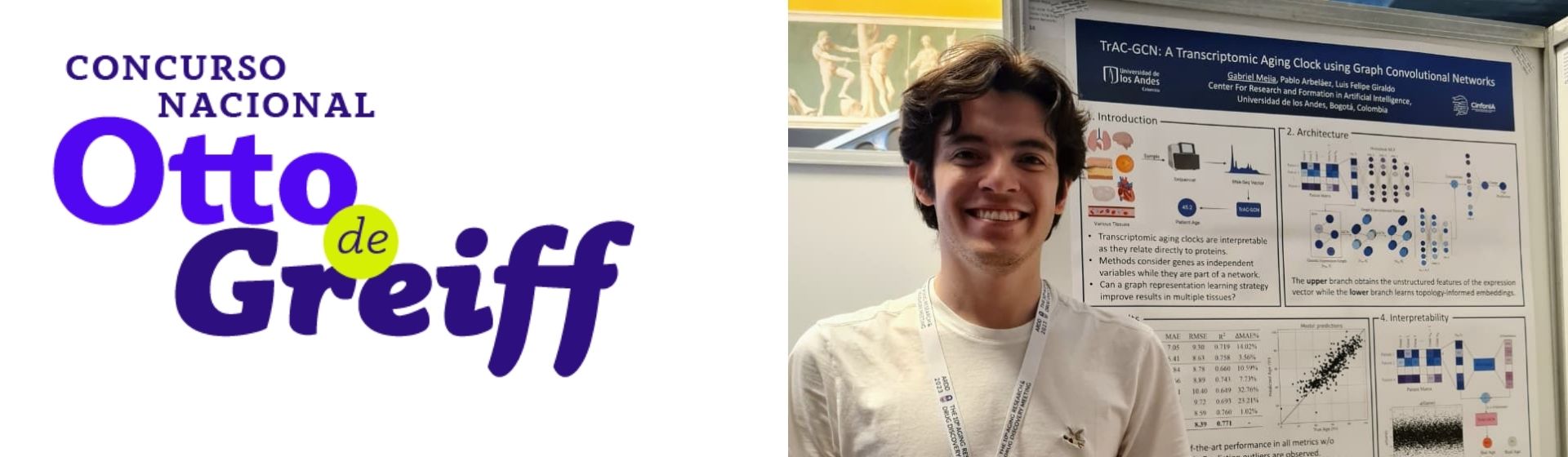 Inteligencia artificial para estudiar el envejecimiento gana el Premio Otto de Greiff Inteligencia artificial para estudiar el envejecimiento gana el Premio Otto de Greiff