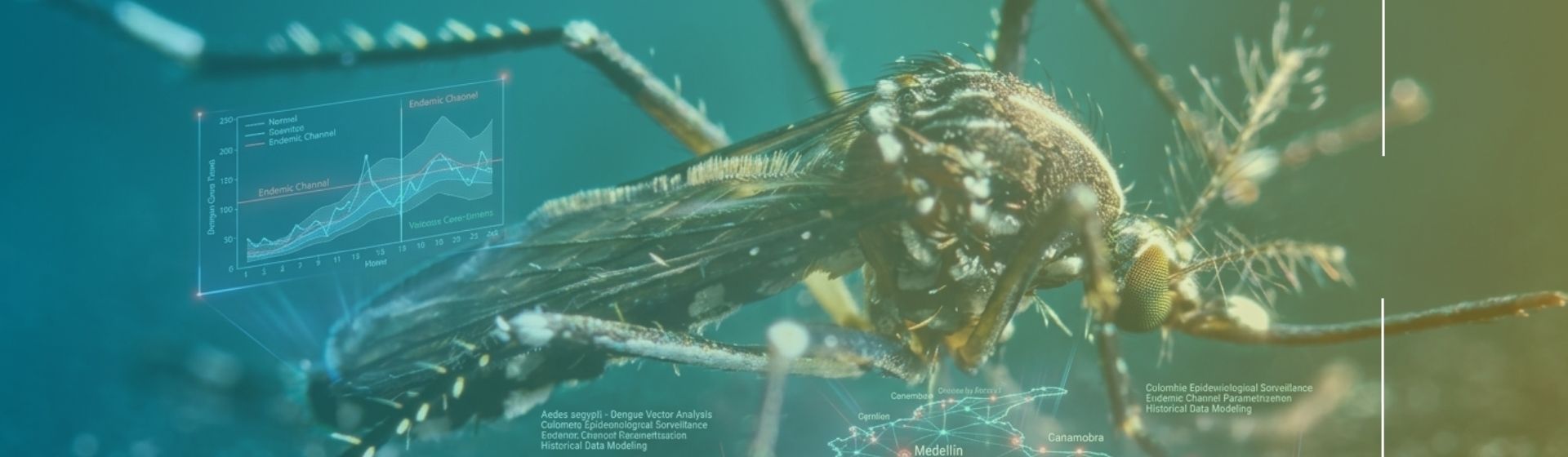 Investigadores de Uniandes evalúan el canal endémico, una de las herramientas oficiales para la vigilancia del dengue en Colombia Investigadores de Uniandes evalúan el canal endémico, una de las herramientas oficiales para la vigilancia del dengue en Colombia