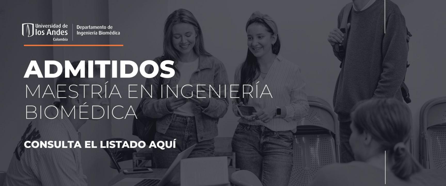 admitidos maestría ingeniería biomédica